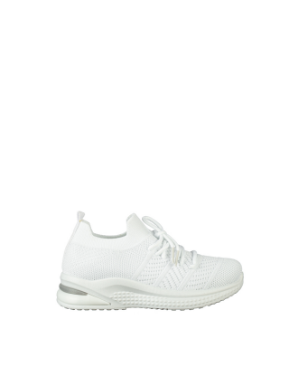 Обувки за деца, Детски спортни обувки бели  от текстилен материал  Kimmy - Kalapod.bg